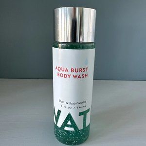 🆕 WATER Aqua Burst Body Wash - Bath Works RARE NEW!